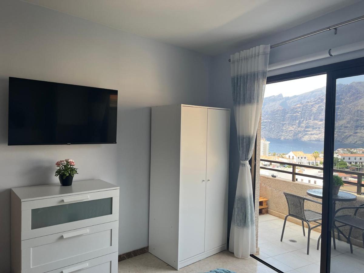Studio With Fantastic Sea View In Los Gigantes Puerto de Santiago  Extérieur photo